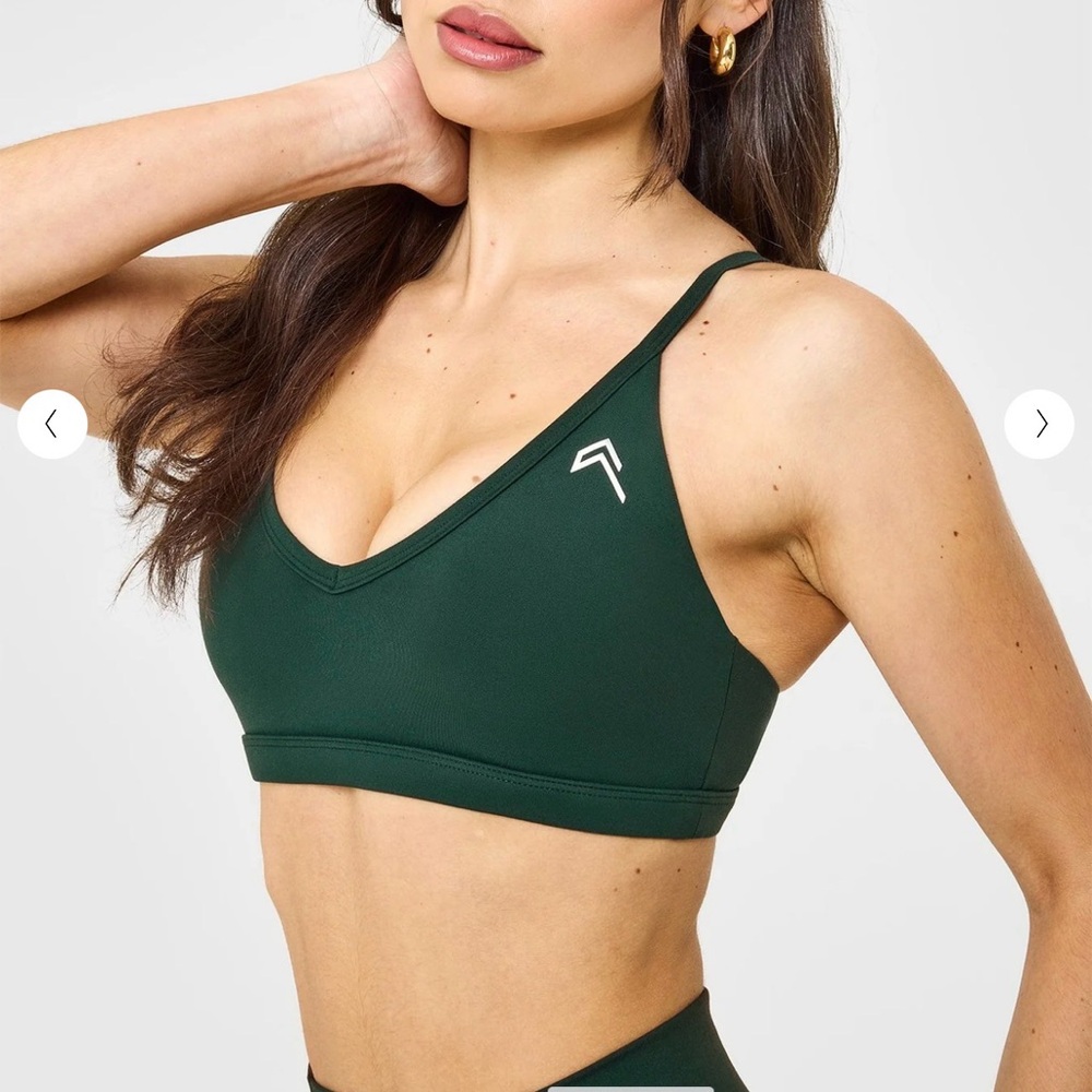 Oner active timeless strappy bralette racing green